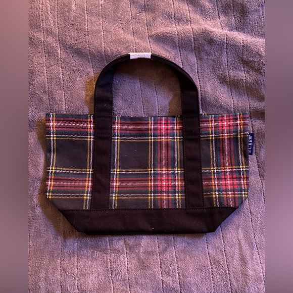 NWT J.CREW mini canvas tote bag - Picture 3 of 6